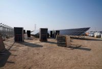 آغاز نصب پنلهای خورشیدی در نیروگاه شرکت پالایش گاز بیدبلند خلیجفارس