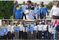 بازدید مدیرعامل پتروشیمی بوعلی از پتروشیمی فارابی