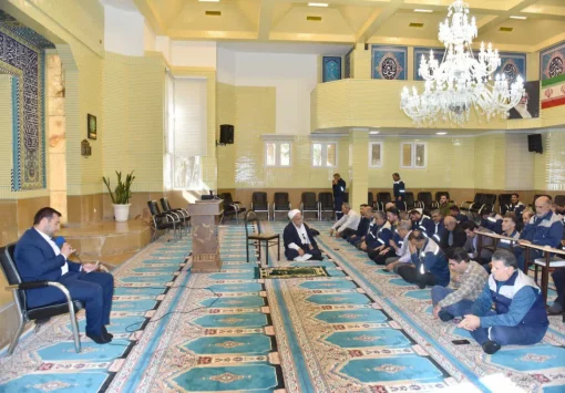 برگزاری مراسم گرامیداشت میلاد حضرت زینب در پتروشیمی تبریز