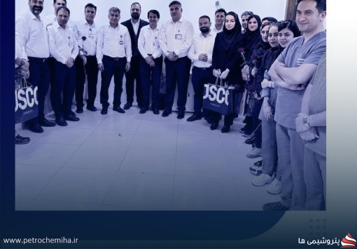 تجلیل از پرستاران درمانگاه مجتمع پتروشمی جم توسط شرکت جم‌صنعت‌کاران