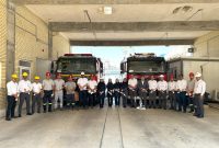 گرامی داشت روز ایمنی و آتش نشانی در پتروشیمی آپادانا خلیج فارس