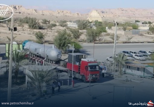 نصب دو دستگاه مبدل حرارتی در پتروشیمی سیراف انرژی