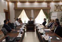 نشست مشترک مدیران عامل سازمان منطقه ویژه اقتصادی پتروشیمی و شرکت پایانهها و مخازن پتروشیمی