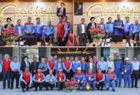تقدیر از نفرات برتر واحد ایمنی و آتشنشانی پتروشیمی شهید تندگویان