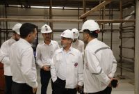 بازدید دولتی زاده از روند پیشرفت پروژه آفسایت پارک استایرن پتروشیمی پادجم