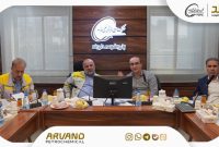 بازدید معاون نظارت بر تولید و زنجیره تأمین گروه صنایع پتروشیمی خلیج فارس از شرکت پتروشیمی اروند