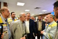 بازدید نماینده رئیسجمهور و هیأت همراه از مجتمع پتروشیمی اروند