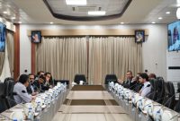 جلسه پیگیری مصوبات مدیریت بحران بارشهای پیشِرو شهر بندر امام خمینی