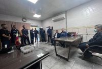 حضور و بازدید سرپرست شرکت در خطوط تولید و واحدهای شرکت کربن
