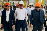 مدیرعامل شرکت ملی صنایع پتروشیمی از پتروشیمی هنگام بازدید کرد