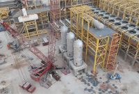 رکورد نصب بیش از ۱۲۰۰ تن تجهیزات در پتروشیمی سیراف انرژی