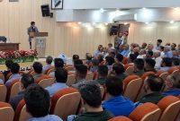 نشست صمیمی با پرسنل ایثارگر در پتروشیمی امیرکبیر برگزار شد
