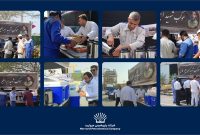 موکب فرهنگی در پتروشیمی مروارید همزمان با ایام شهادت حضرت زهرا (س) و هفته بسیج