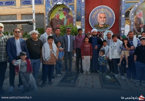 کاروان خانوادگی راهیان مکتب شهید سلیمانی آریاساسول به کرمان اعزام شدند