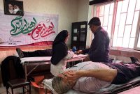 استقرار اکیپ سیار انتقال خون در واحد HSE شرکت عملیات غیرصنعتی ماهشهر