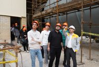 بازدید دانشجویان دانشگاه خلیج فارس بوشهر از بخشهای تولیدی دماوند انرژی