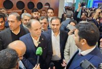 بازدید وزیر جهاد کشاورزی از کانتر آریاساسول در نمایشگاه شیلات بوشهر