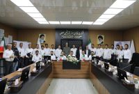 دیدار سرپرست شرکت مخازن سبز پتروشیمی عسلویه با واحد نقلیه به مناسبت هفته حمل و نقل