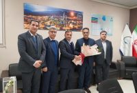 دیدار مدیر شعب بانک صادرات استان با مدیرعامل پتروشیمی ایلام