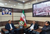 دیدار مدیرعامل پتروشیمیهای سبلان و پادجم با فرماندار عسلویه