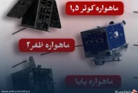نقطه عطف در صنعت فضایی ایران؛ استقرار همزمان سه ماهواره بومی در مدار