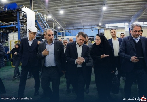 گزارش تصویری بازدید مدیرعامل شرکت ملی صنایع پتروشیمی از پتروشیمی مارون