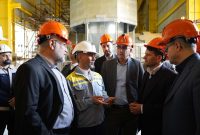 بازدید مدیرعامل شرکت ملی صنایع پتروشیمی از شرکت دماوند انرژی عسلویه