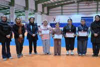 برگزاری مسابقات بدمینتون دختران با حضور ۳۰ شرکت کننده در سالن تلاش شهرک پردیس جم