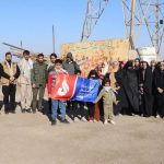 حضور خانواده‌های کارکنان آریاساسول در یادمان‌های دفاع مقدس جنوب کشور