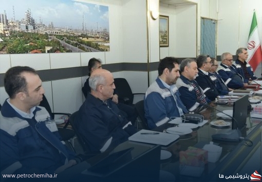 دوازدهمین دوره ارزیابی جایزه تعالی صنعت پتروشیمی در شرکت پتروشیمی تبریز