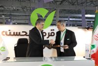 بازدید مدیرعامل بانک مهر ایران از غرفه شرکت نفت مسجدسلیمان در نمایشگاه پتروکم