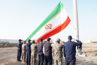 آیین اهتزاز پرچم مقدس جمهوری اسلامی ایران و رژه خودرویی در سازمان منطقه ویژه اقتصادی پتروشیمی