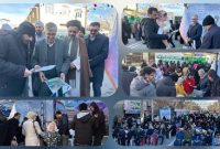 استقبال مردمی از غرفه پتروشیمی شازند در نمایشگاه دستاوردهای انقلاب اسلامی