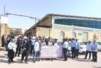 اعتصاب کارکنان پتروبسپار مارون؛ بحران در زیرمجموعهای که مدیرعامل هلدینگ مشغول افتتاح پروژههای جدید است