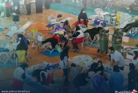 بازدید مسئولان کنگان از اردوی جهادی «الکفیل»؛ تداوم پویش «هزار لبخند» به همت مبین انرژی خلیج فارس