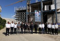 بازدید رئیس هیئت مدیره ذخیره فرهنگیان ومدیرعامل هلدینگ انرژی سپهر از شرکت قطب پتروشیمی سپهر لاوان و هتل در حال ساخت