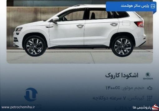شرایط فروش اشکودا کاروک ۲۰۲۴؛ ثبت سفارش تا ۲۰ اردیبهشت