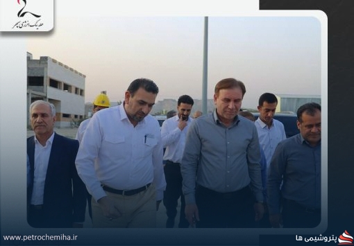 بازدید استاندار بوشهر از پروژه راهبردی پتروشیمی سیراف انرژی