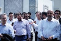 بازدید وزیر کار از پتروشیمی جم؛ گزارش دکتر امیر اکبری از روند بازسازی واحدهای آسیبدیده