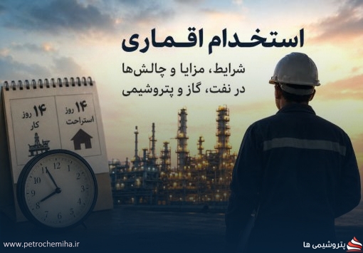 استخدام اقماری در صنعت نفت و پتروشیمی