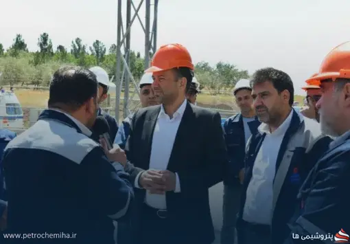 پیشرفت مطلوب پروژه تأمین برق طرح‌های توسعه‌ای پتروشیمی تبریز در بازدید مسئولان استانی