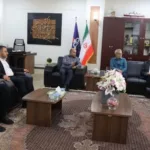 دیدار مدیرعامل پتروشیمی بوشهر با سرپرست سازمان منطقه ویژه پارس