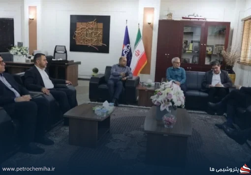 دیدار مدیرعامل پتروشیمی بوشهر با سرپرست سازمان منطقه ویژه پارس