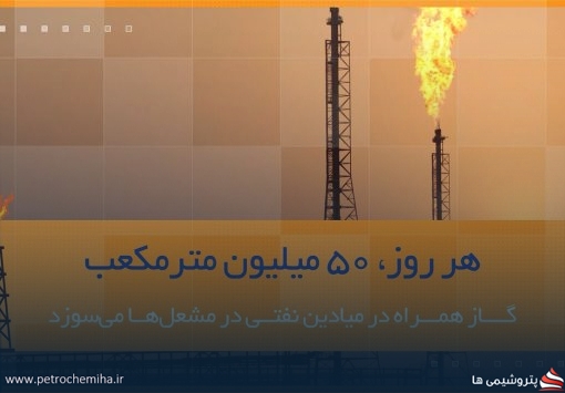 پایان مشعل‌سوزی؛ جمع‌آوری سالانه ۱۶ میلیارد مترمکعب گازهای همراه نفت تا پایان ۱۴۰۶