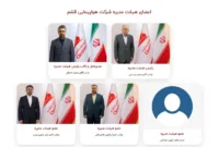 داوود صادقی عضو هیئت‌مدیره هواپیمایی قشم شد