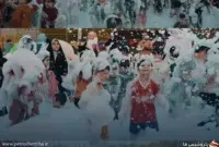 جشن تابستانه آب و کف ویژه کودکان در بندرماهشهر برگزار شد