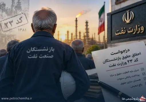 درخواست احقاق حقوق بازنشستگان «کد ۲۳» وزارت نفت؛ مطالبه جبران خسارت و همسان‌سازی