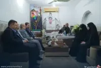 دیدار مدیرعامل پازارگاد با خانواده سه شهید اخیر شهرستان دیّر همزمان با هفته دفاع مقدس