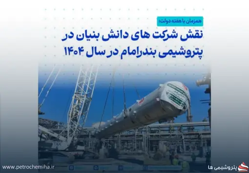 پتروشیمی بندرامام؛ پیشتاز ساخت داخل و حمایت از شرکت‌های دانش‌بنیان در سال ۱۴۰۴