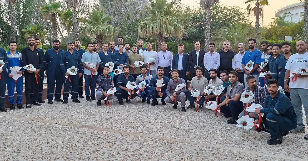 گزارش تصویری مراسم معارفه کارکنان جدیدالاستخدام پتروشیمی خارک برگزار شد ۱